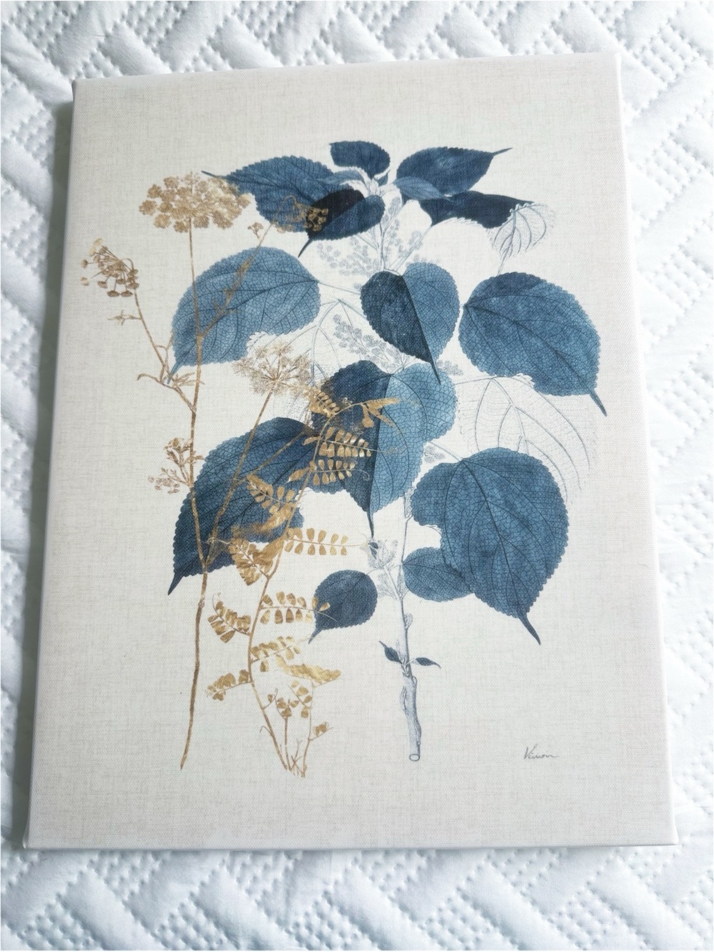 3 Piece Floral Canvas Prints Size 15.5”x 11.5” each - Picture 3 of 10